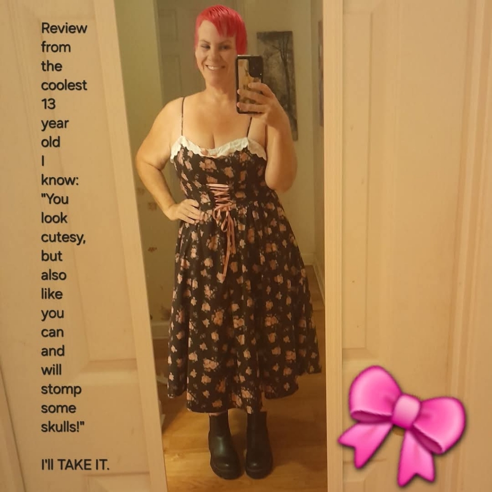 Floral Corset Dress